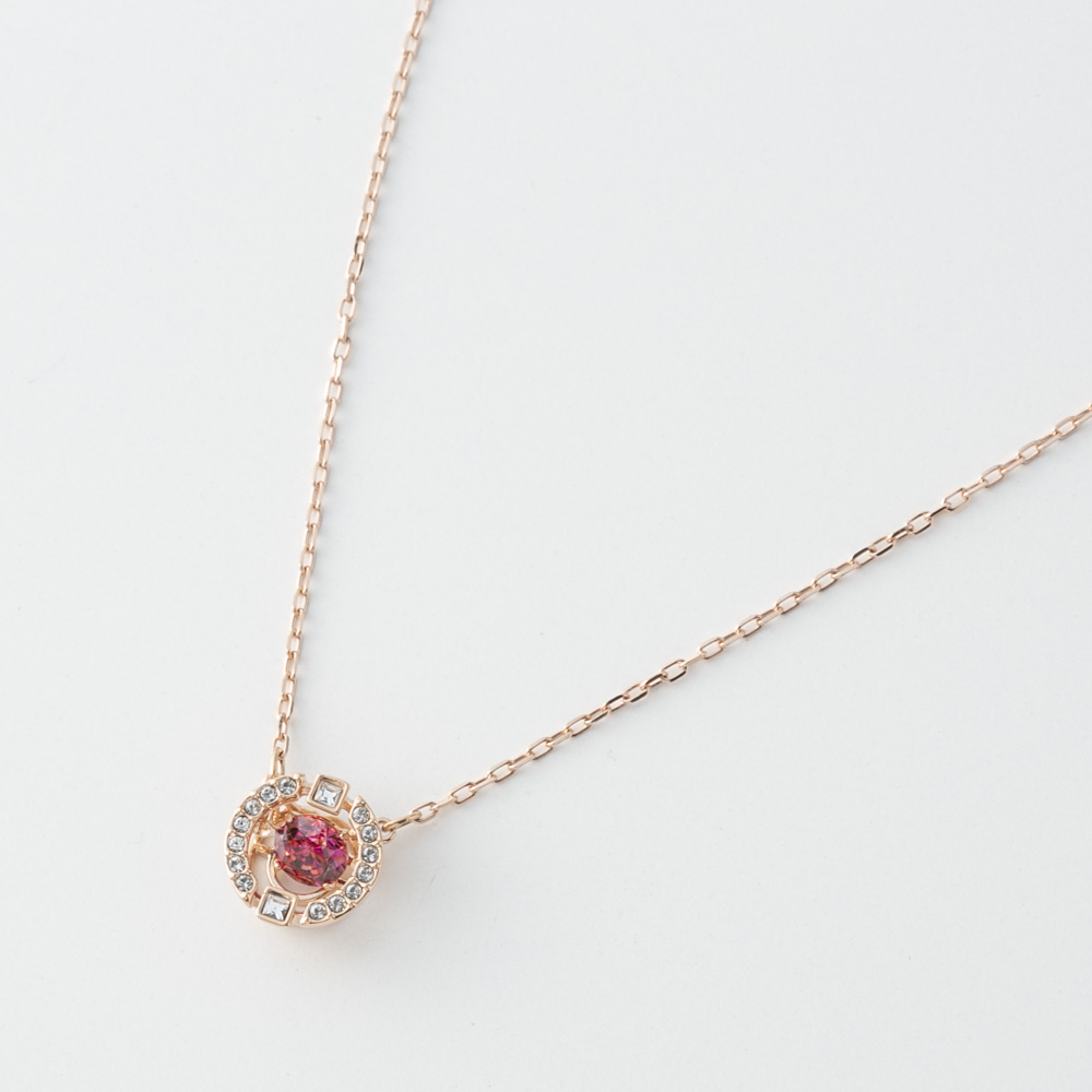 スワロフスキー SWAROVSKI ネックレス SWA・17A Sparkling Dance Round ...