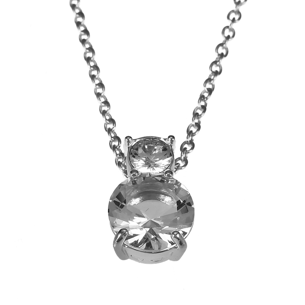スワロフスキー SWAROVSKI ネックレス SOLITAIRE DOUBLE NC 5101379 