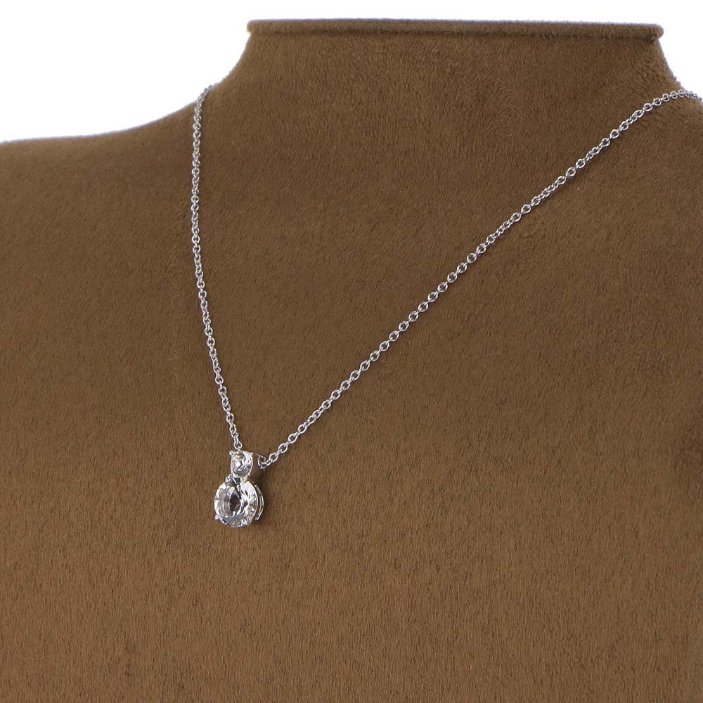 スワロフスキー SWAROVSKI ネックレス SOLITAIRE DOUBLE NC 5101379 