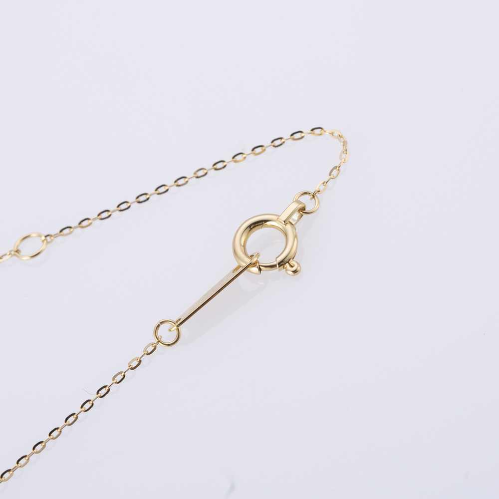 シェリークラン cheriecrin 22AW限定コレクション K18YG D0.04ct クロスネックレス MCNX-0004【FITHOUSE ONLINE SHOP】