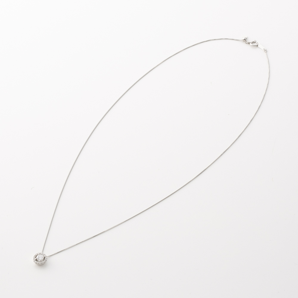ジュエリー JEWELRY PT900 Dカラーダイヤ 0.25ctup ネックレス TR00102BK【FITHOUSE ONLINE SHOP】