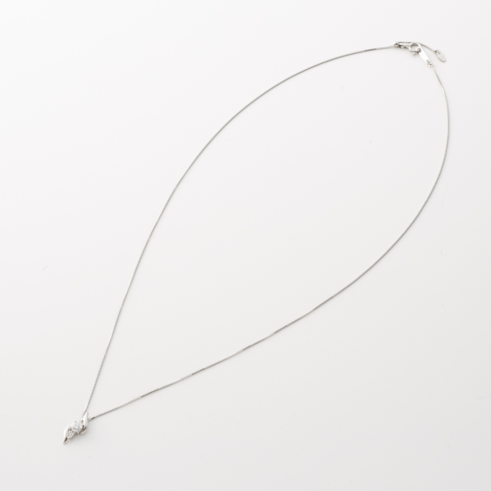 ジュエリー JEWELRY PT900 Ｄカラー 0.2UP ネックレス TR00702BK/PT【FITHOUSE ONLINE SHOP】