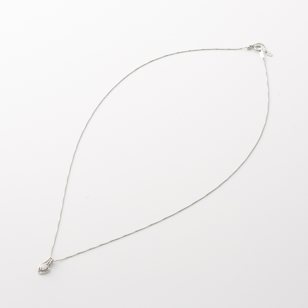 ジュエリー JEWELRY PT900 Ｄカラー 0.2UP ネックレス TR00802BK/PT【FITHOUSE ONLINE SHOP】