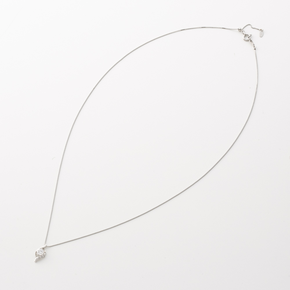 ジュエリー JEWELRY PT900 DカラーC0.2ctUP ネックレス TR01202BK/PT【FITHOUSE ONLINE SHOP】
