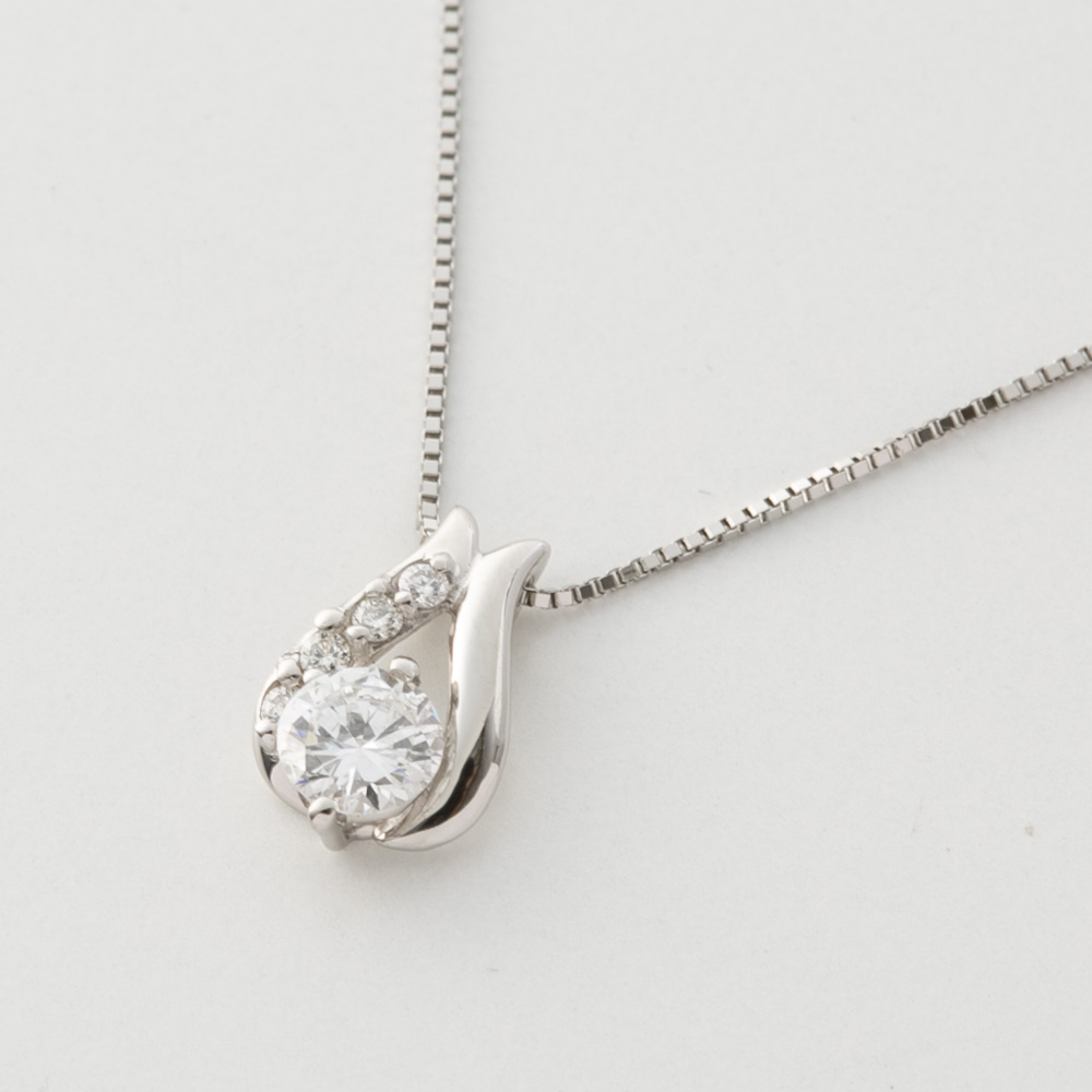 ジュエリー JEWELRY PT900 Dカラー ダイヤ 0.2ctUP ネックレス TR02102BK/PT【FITHOUSE ONLINE SHOP】