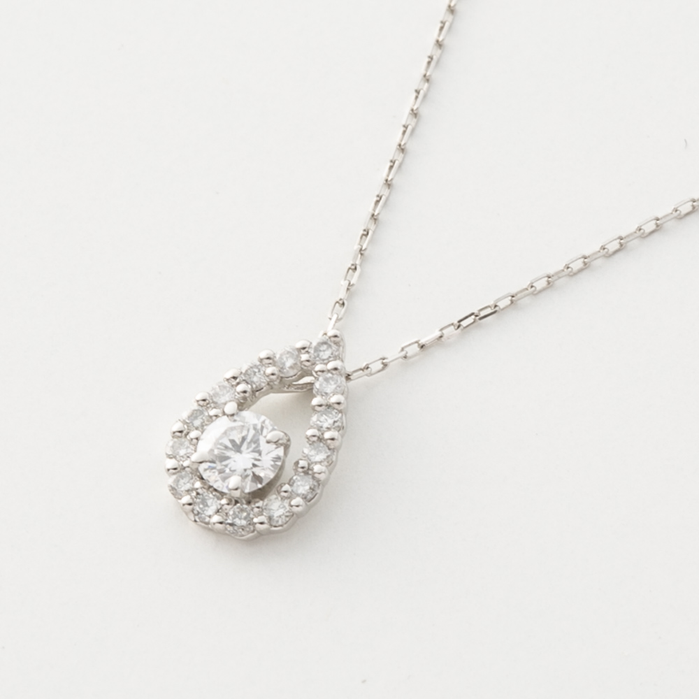 ジュエリー JEWELRY PT950 Dカラー ダイヤ 0.1ctUP ネックレス P3480WDNK/PT【FITHOUSE ONLINE SHOP】