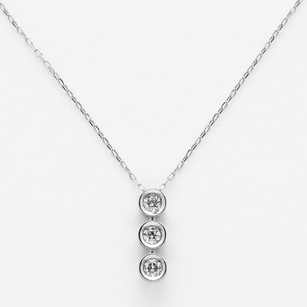 ジュエリー JEWELRY プラチナ ダイヤモンド ネックレス 0.1ct DAPN-983PT【FITHOUSE ONLINE SHOP】