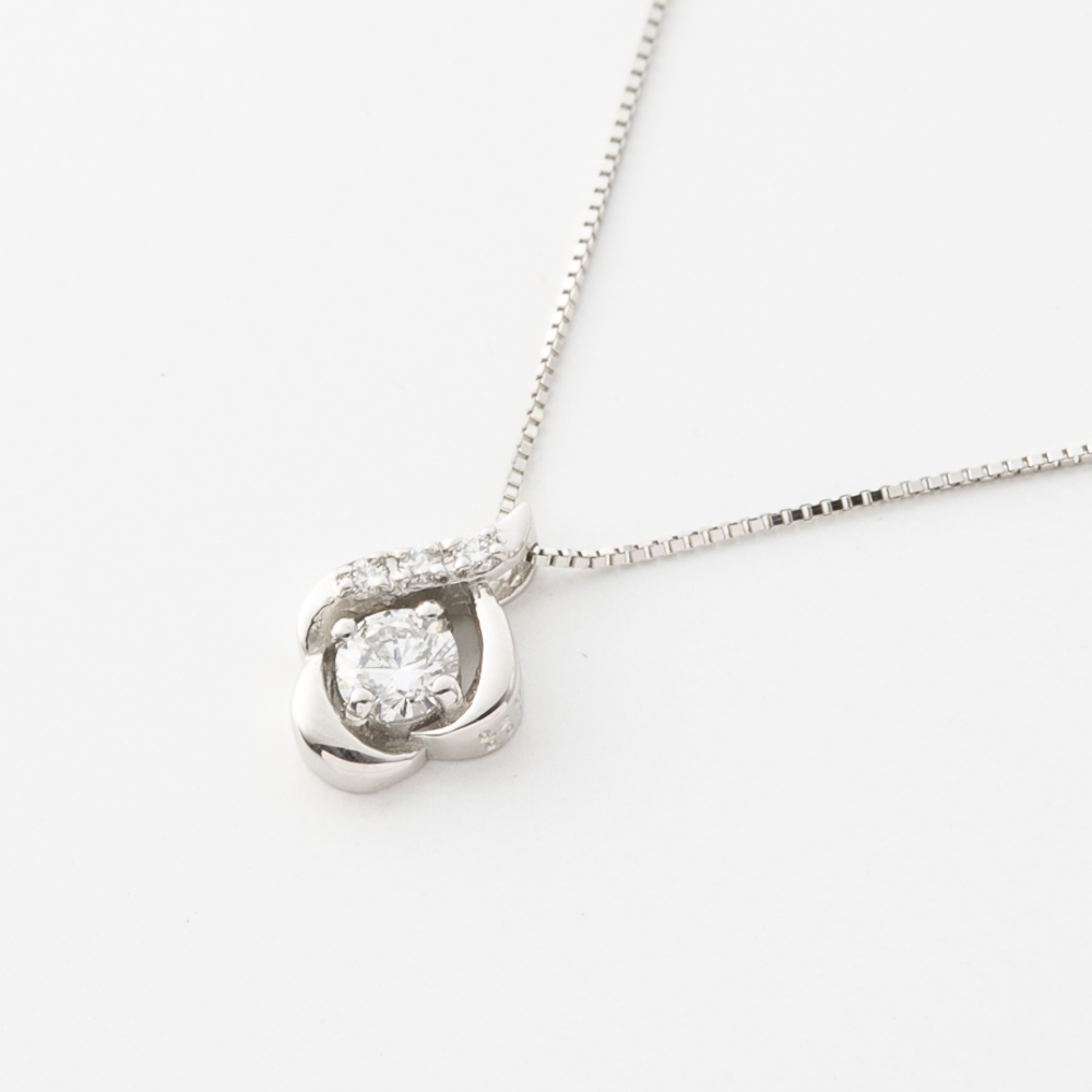 ジュエリー JEWELRY PT900 Ｄカラー 0.2UP ネックレス TR05302BK/PT【FITHOUSE ONLINE SHOP】