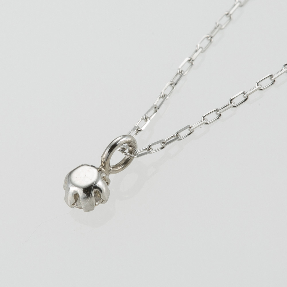 ジュエリー JEWELRY ネックレス PTダイヤ0.05CT6本爪 DAPN-792PT【FITHOUSE ONLINE SHOP】