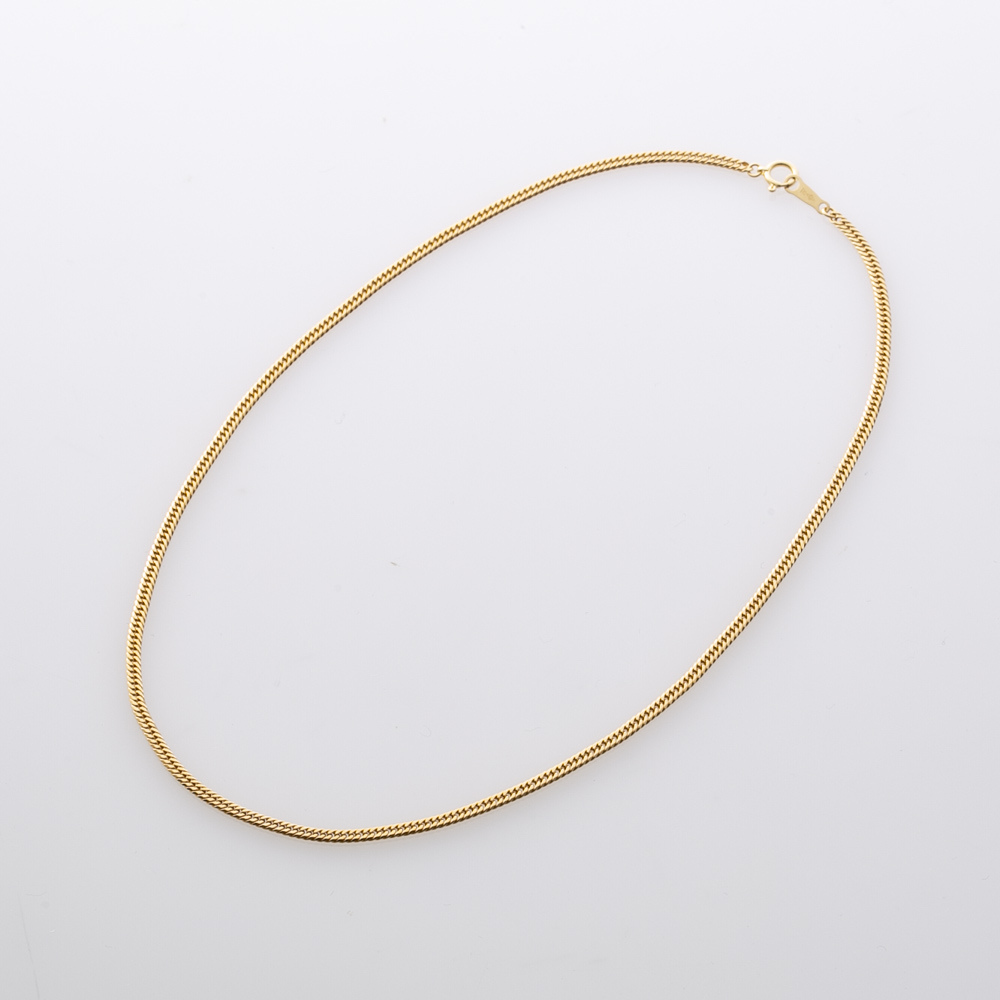 ジュエリー JEWELRY 喜平 ネックレス K18 イエローゴールド 6面ダブル 40cm F-L-GNWC-40-A001【FITHOUSE ONLINE SHOP】