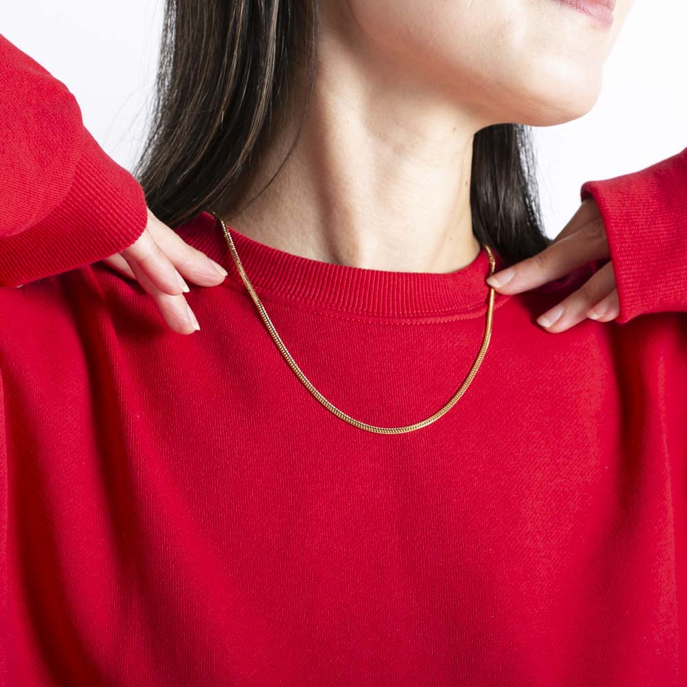 ジュエリー JEWELRY 喜平 ネックレス K18 イエローゴールド 6面ダブル 50cm F-L-GNWC-50-A001【FITHOUSE ONLINE SHOP】