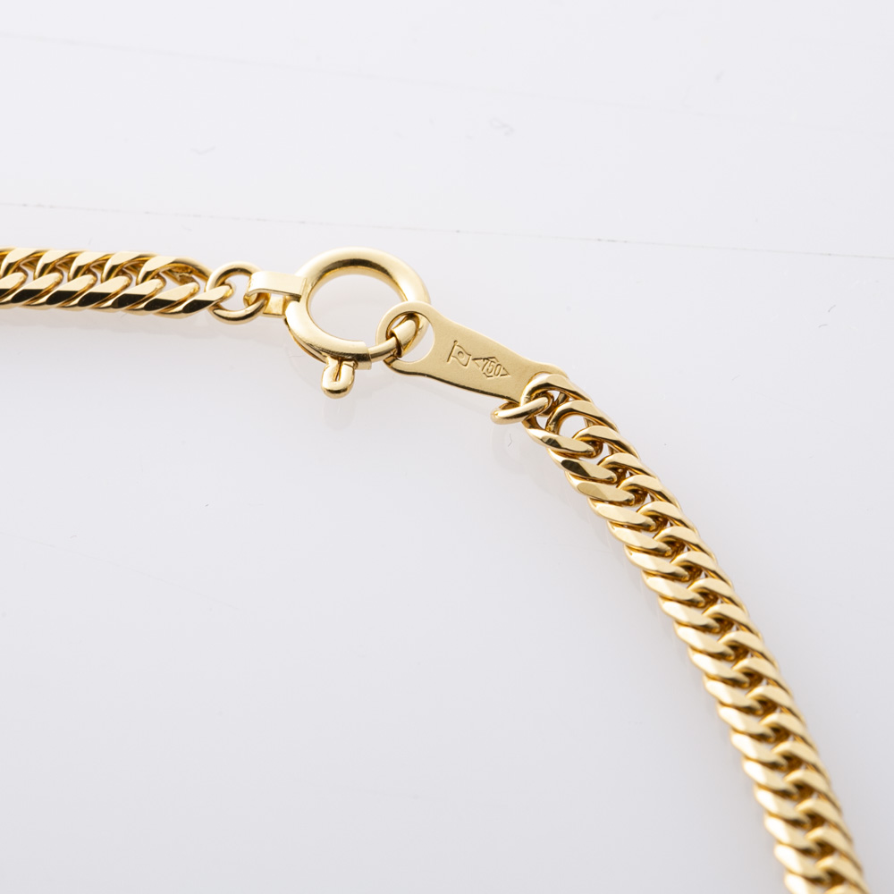 ジュエリー JEWELRY 喜平 ネックレス K18 イエローゴールド 6面ダブル 60cm F-L-GNWD-60-A001【FITHOUSE ONLINE SHOP】