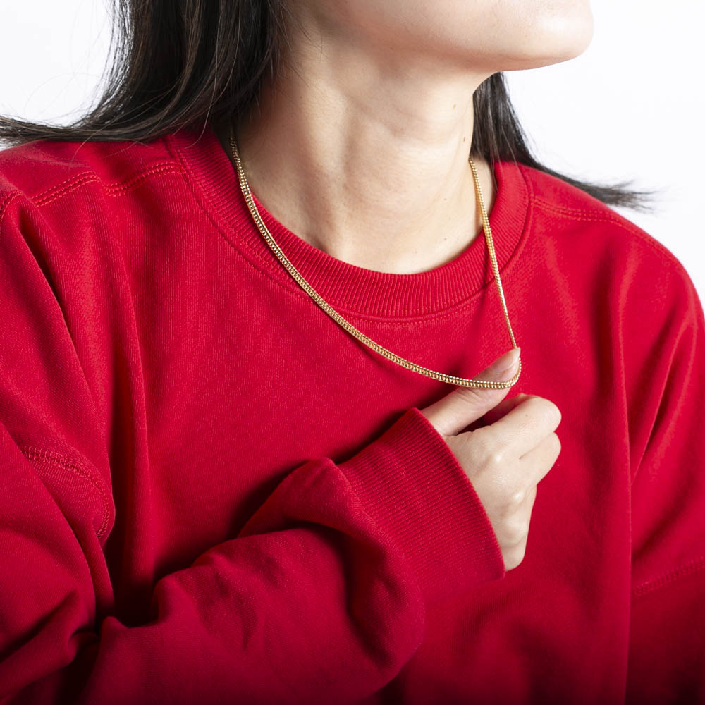 ジュエリー JEWELRY 喜平 ネックレス K18 イエローゴールド 6面ダブル 50cm F-L-GNWD-50-A001【FITHOUSE ONLINE SHOP】