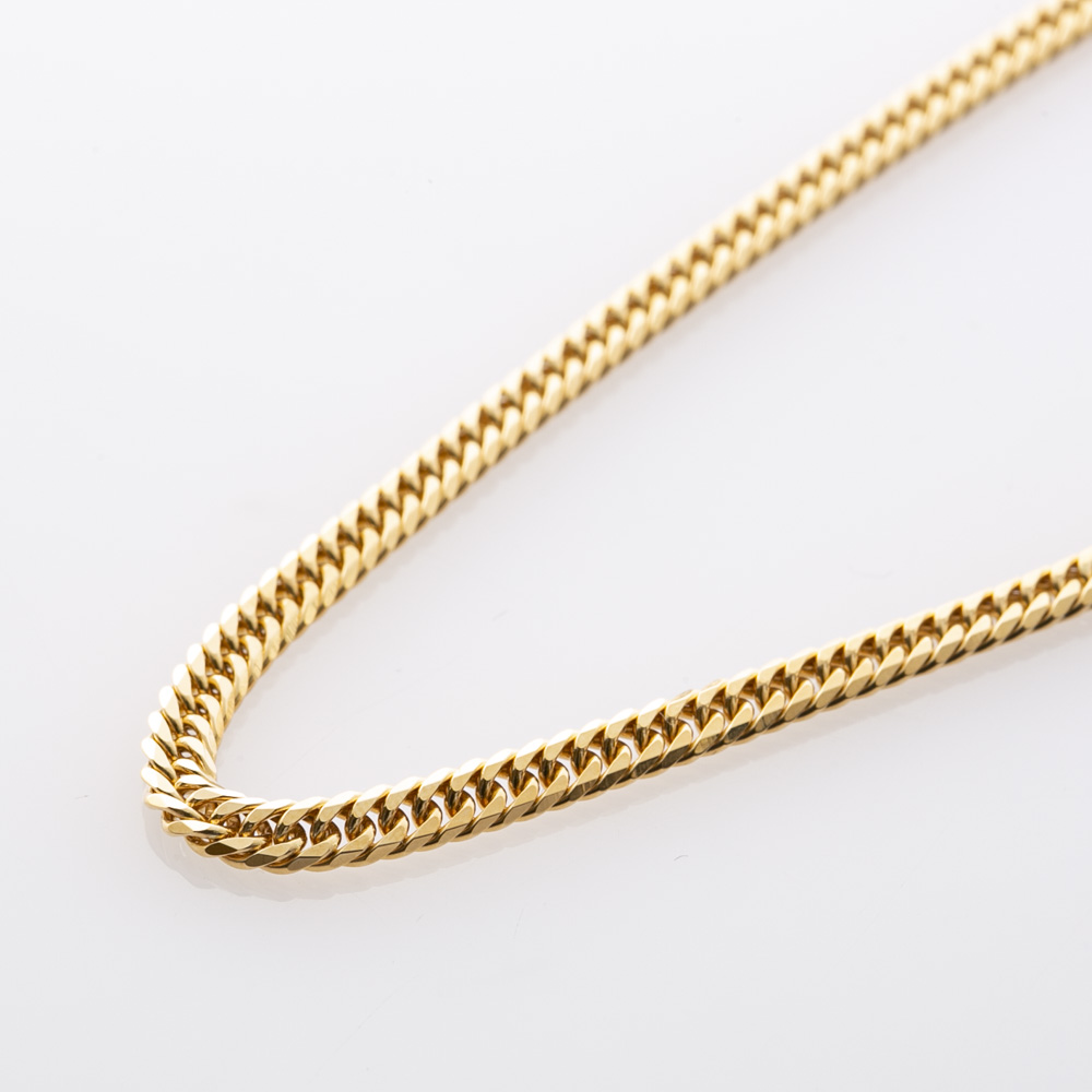 ジュエリー JEWELRY 喜平 ネックレス K18 イエローゴールド 6面ダブル 50cm F-L-GNWD-50-A001【FITHOUSE ONLINE SHOP】