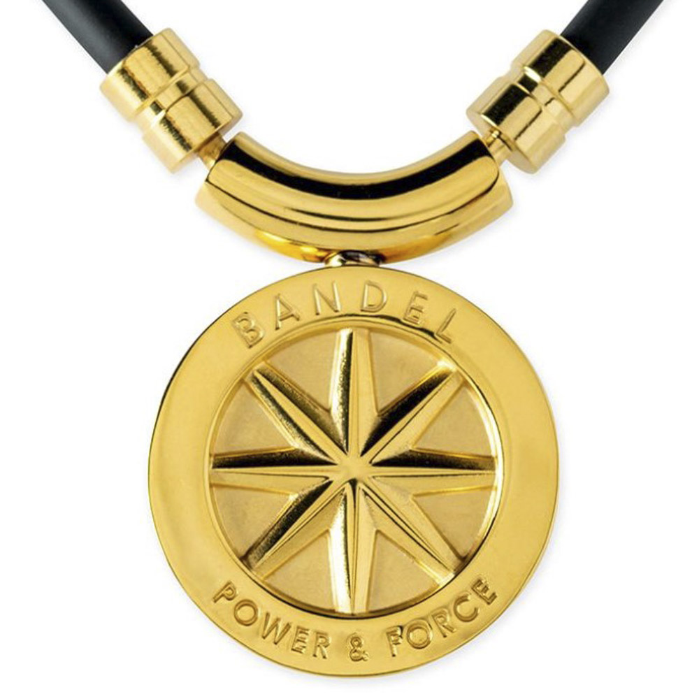 バンデル BANDEL ネックレス Healthcare Necklace Earth (Black × Gold) 47cm HLCNEBG47【FITHOUSE ONLINE SHOP】