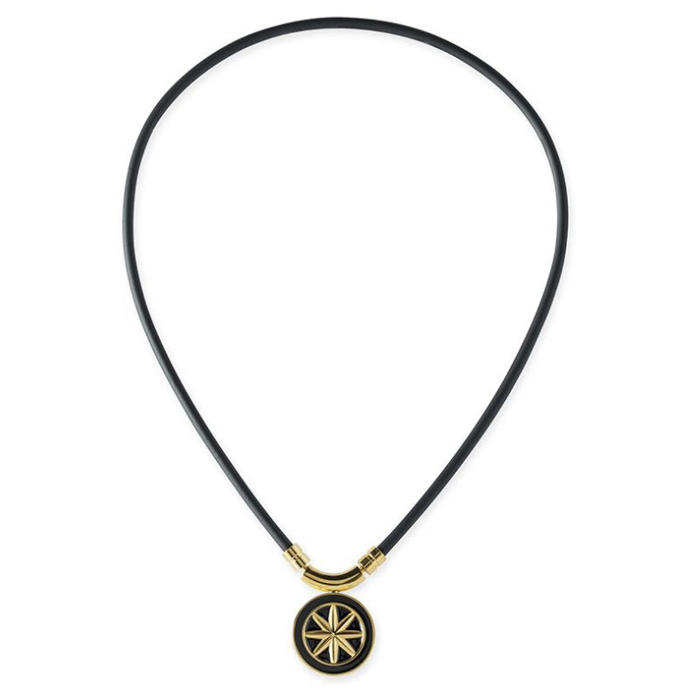 バンデル BANDEL ネックレス Healthcare Necklace Earth (Black × Gold