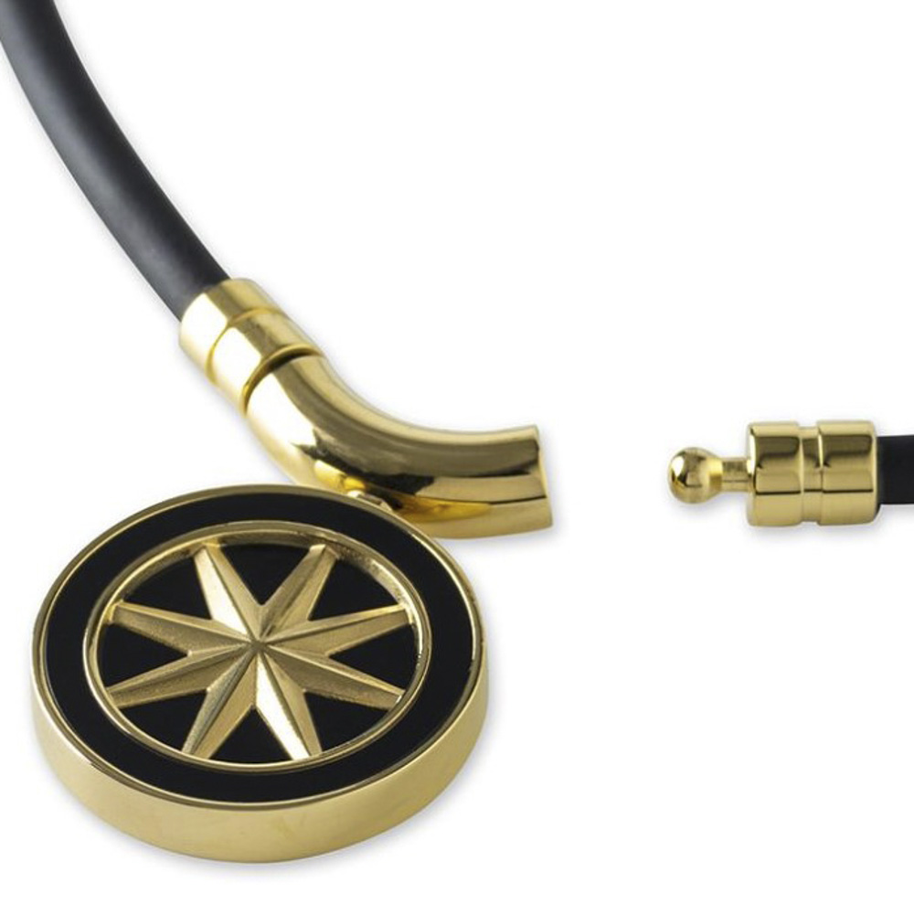 バンデル BANDEL ネックレス Healthcare Necklace Earth (Black × Gold) 47cm HLCNEBG47【FITHOUSE ONLINE SHOP】