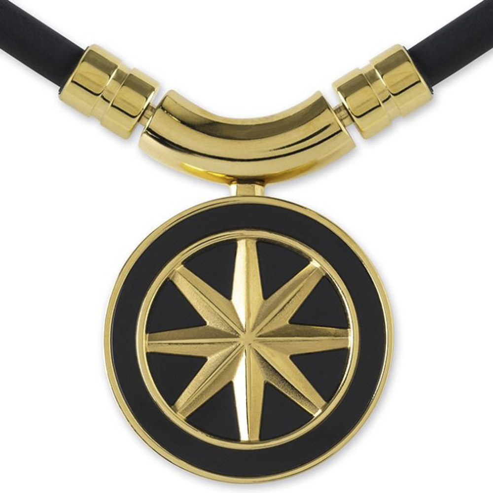 バンデル BANDEL ネックレス Healthcare Necklace Earth (Black × Gold) 52cm HLCNEBG52【FITHOUSE ONLINE SHOP】