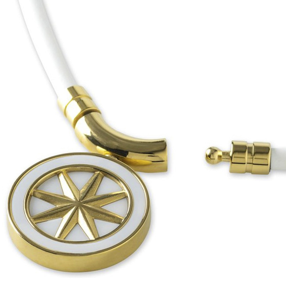 バンデル BANDEL ネックレス Healthcare Necklace Earth (White × Gold) 52cm HLCNEWG52【FITHOUSE ONLINE SHOP】