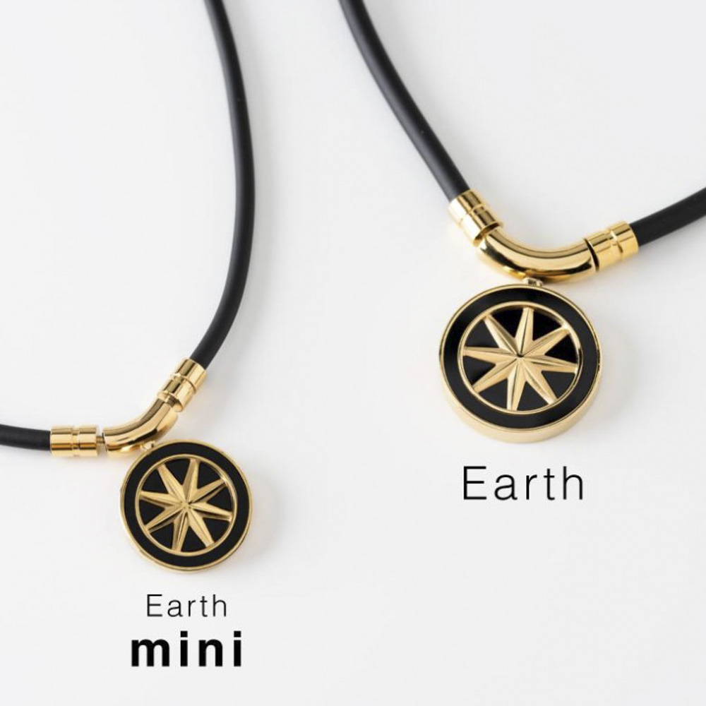 バンデル BANDEL ネックレス Healthcare Fine Necklace Earth mini (Black × Gold) 43cm HLCFNEBG43【FITHOUSE ONLINE SHOP】