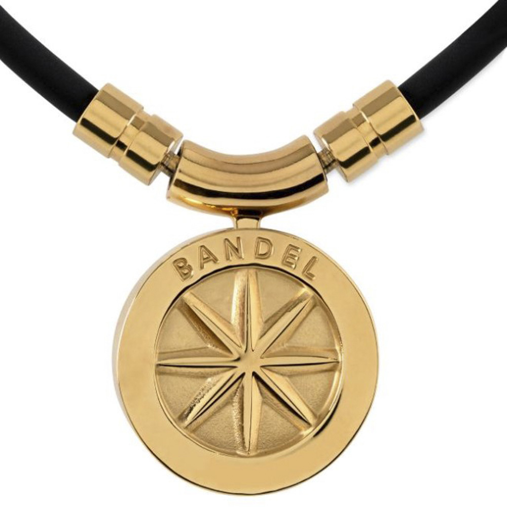 バンデル BANDEL ネックレス Healthcare Fine Necklace Earth mini (Black × Gold) 43cm HLCFNEBG43【FITHOUSE ONLINE SHOP】