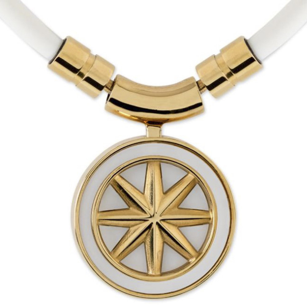 バンデル BANDEL ネックレス Healthcare Fine Necklace Earth mini (White × Gold) 43cm HLCFNEWG43【FITHOUSE ONLINE SHOP】