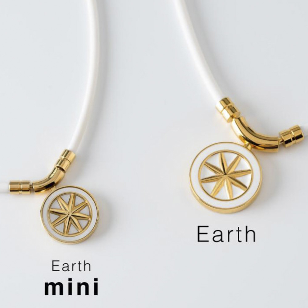 バンデル BANDEL ネックレス Healthcare Fine Necklace Earth mini (White × Gold) 43cm HLCFNEWG43【FITHOUSE ONLINE SHOP】