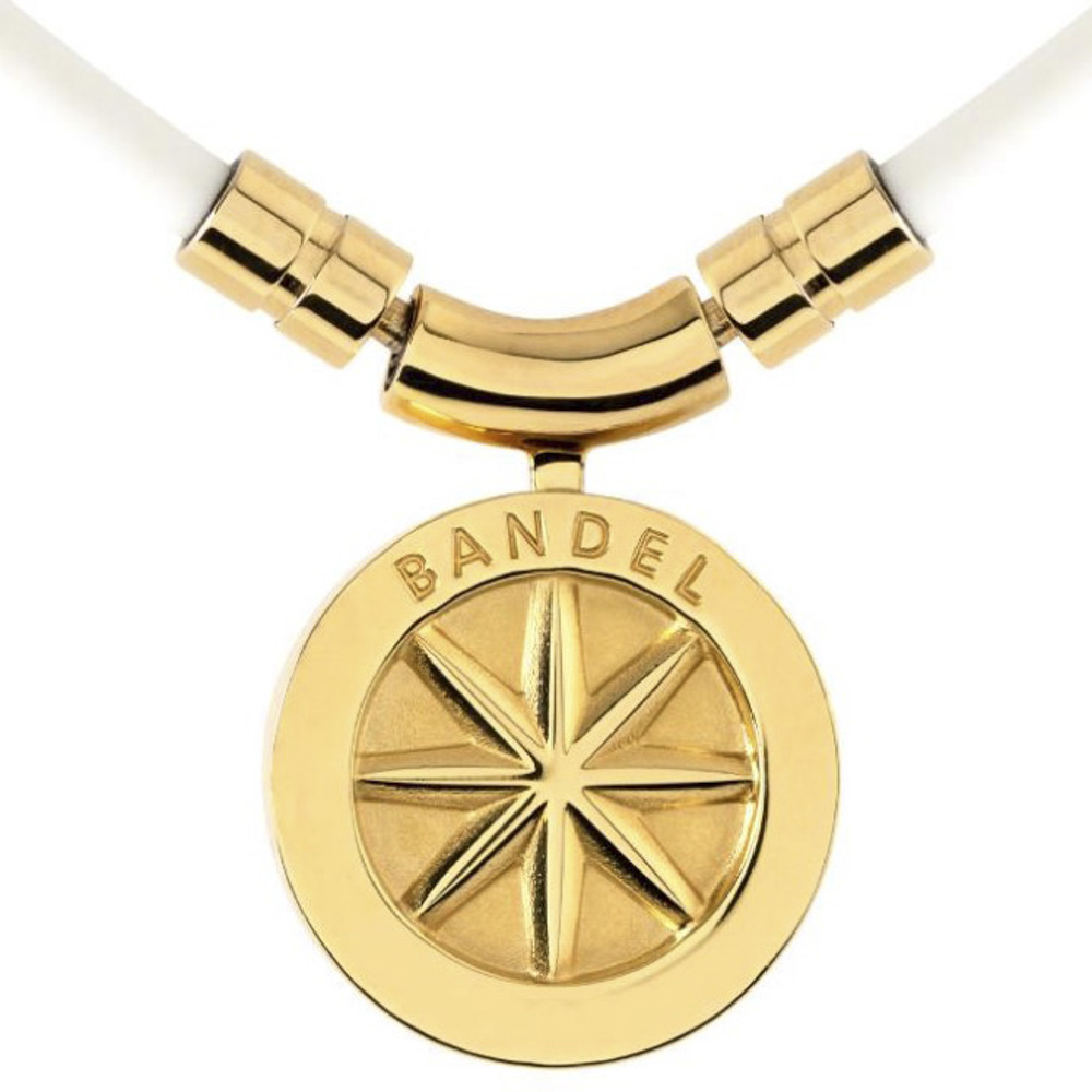 バンデル BANDEL ネックレス Healthcare Fine Necklace Earth mini (White × Gold) 43cm HLCFNEWG43【FITHOUSE ONLINE SHOP】