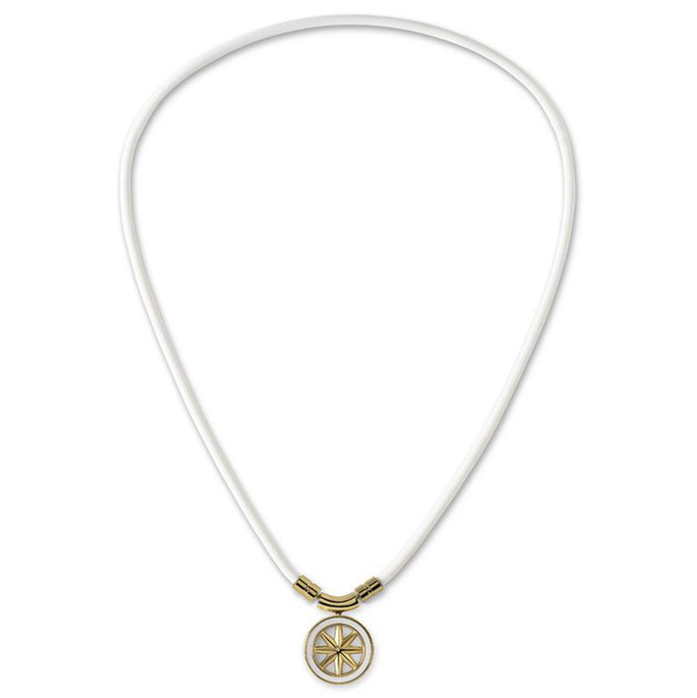 バンデル BANDEL ネックレス Healthcare Fine Necklace Earth mini (White × Gold) 43cm HLCFNEWG43【FITHOUSE ONLINE SHOP】
