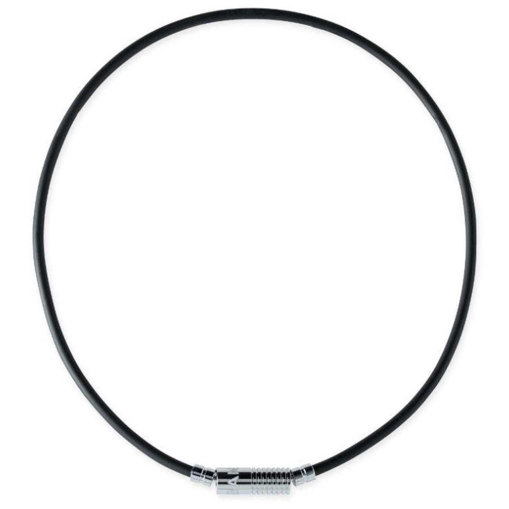 バンデル BANDEL ネックレス Healthcare Necklace Neutral (Black × Silver) 47cm HLCNNBS47【FITHOUSE ONLINE SHOP】