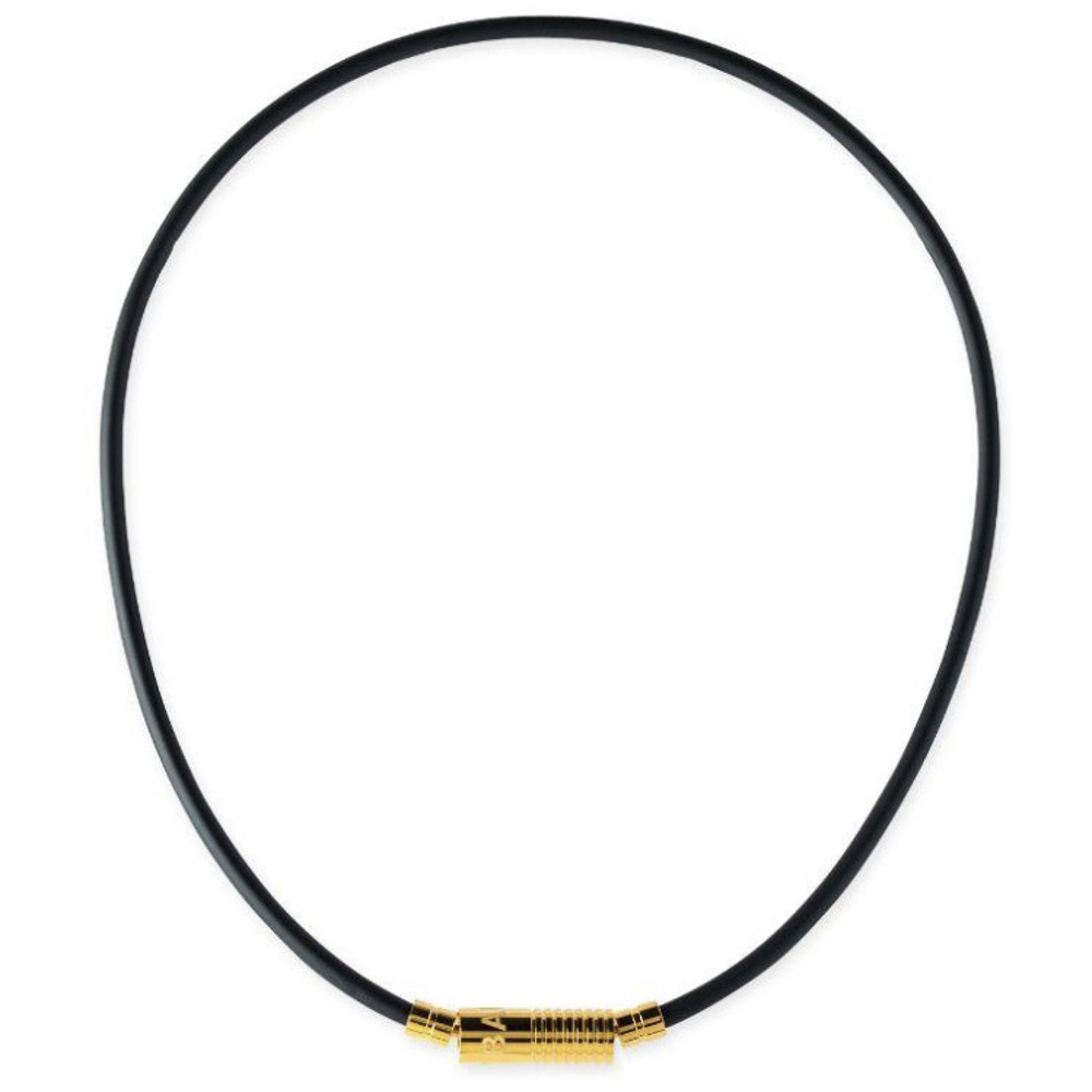 バンデル BANDEL ネックレス Healthcare Necklace Neutral (Black × Gold) 47cm HLCNNBG47【FITHOUSE ONLINE SHOP】