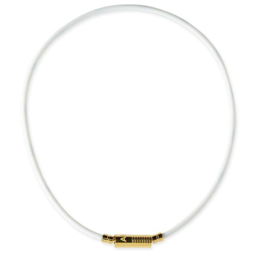 バンデル BANDEL ネックレス Healthcare Necklace Neutral (White × Gold) 47cm HLCNNWG47【FITHOUSE ONLINE SHOP】