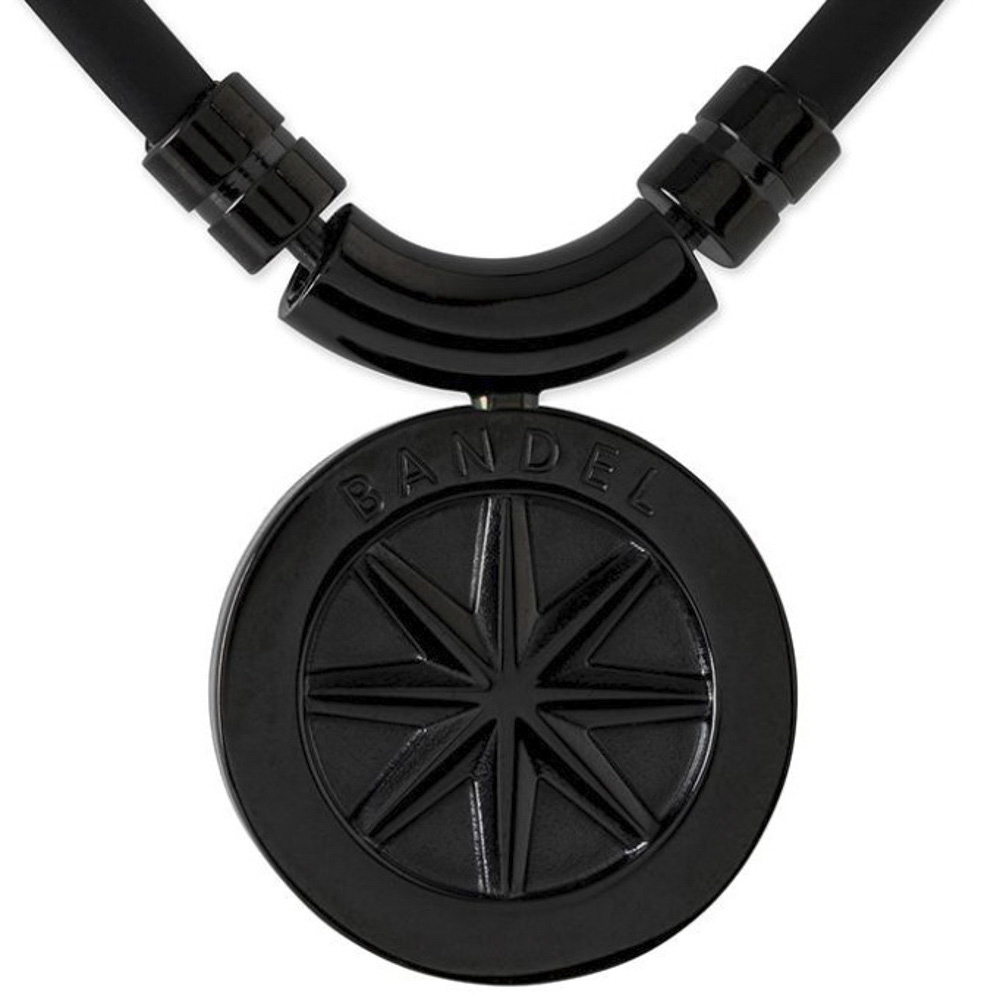 バンデル BANDEL ネックレス Healthcare Necklace Earth “Cosmic Edition” (All Black Silver) 52cm HLCNEABS52【FITHOUSE ONLINE SHOP】