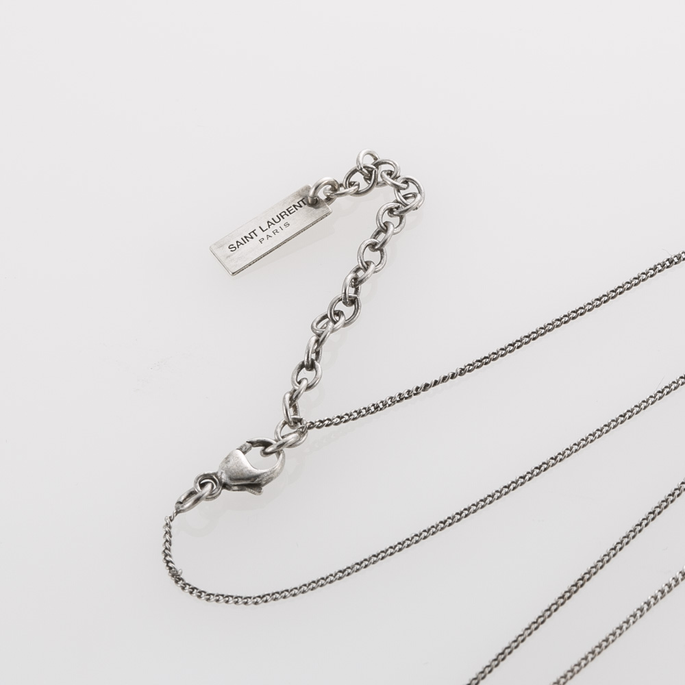 サンローラン SAINT LAURENT SL・21S ミニハートペンダントネックレス 