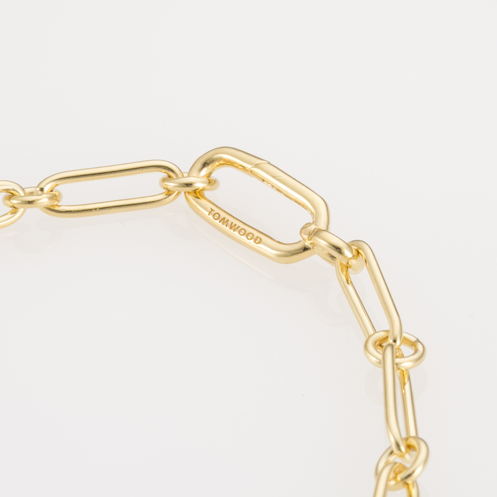 トムウッド TOM WOOD ネックレス Box Chain Large Gold 18 Inches N47JVNAS925-9K【FITHOUSE ONLINE SHOP】