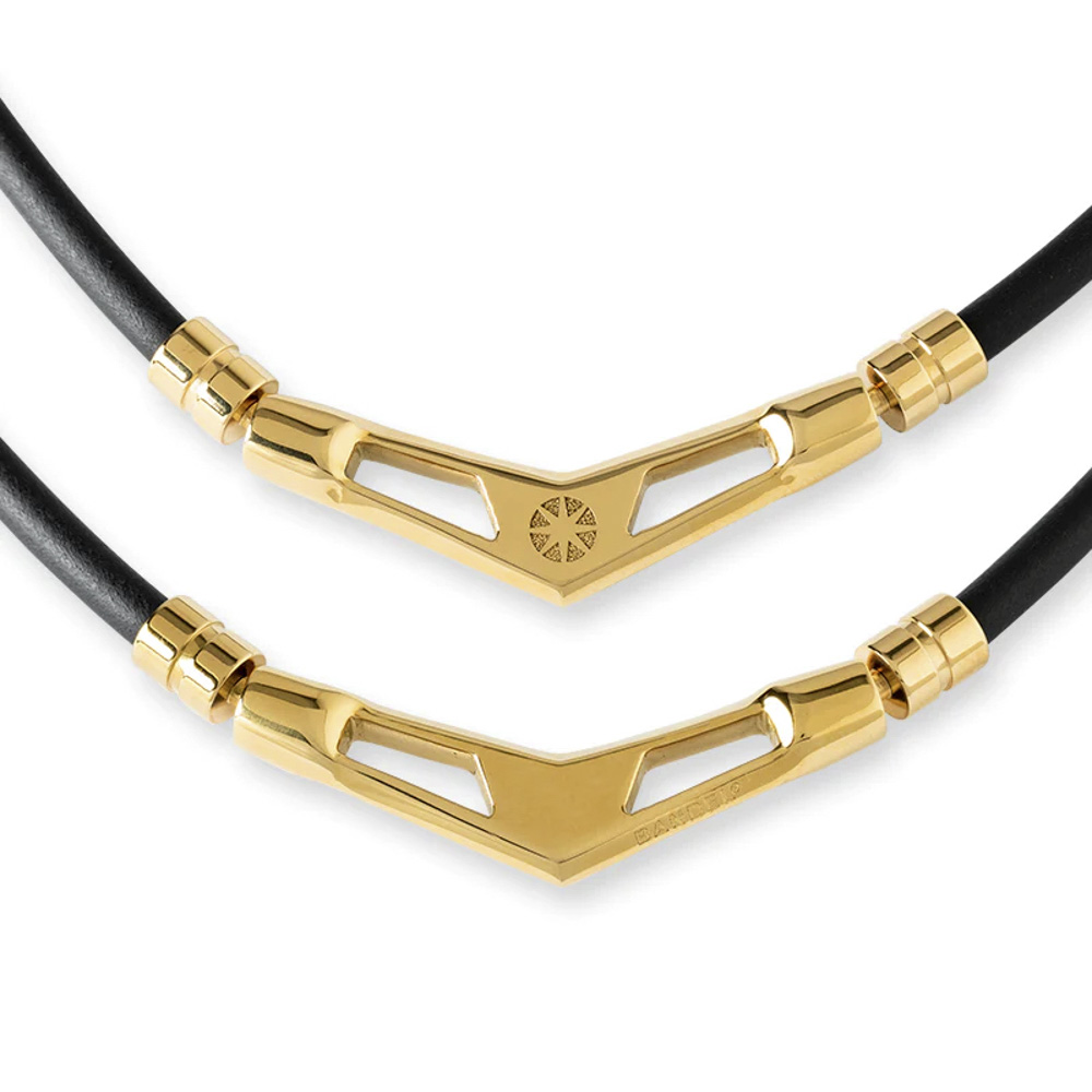 バンデル BANDEL ネックレス Healthcare Necklace V1 (Black × Gold) 49cm HLCV-M-BG【FITHOUSE ONLINE SHOP】
