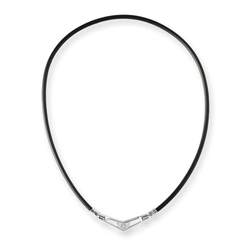 バンデル BANDEL ネックレス Healthcare Necklace V1 (Black × Silver) 49cm HLCV-M-BS【FITHOUSE ONLINE SHOP】