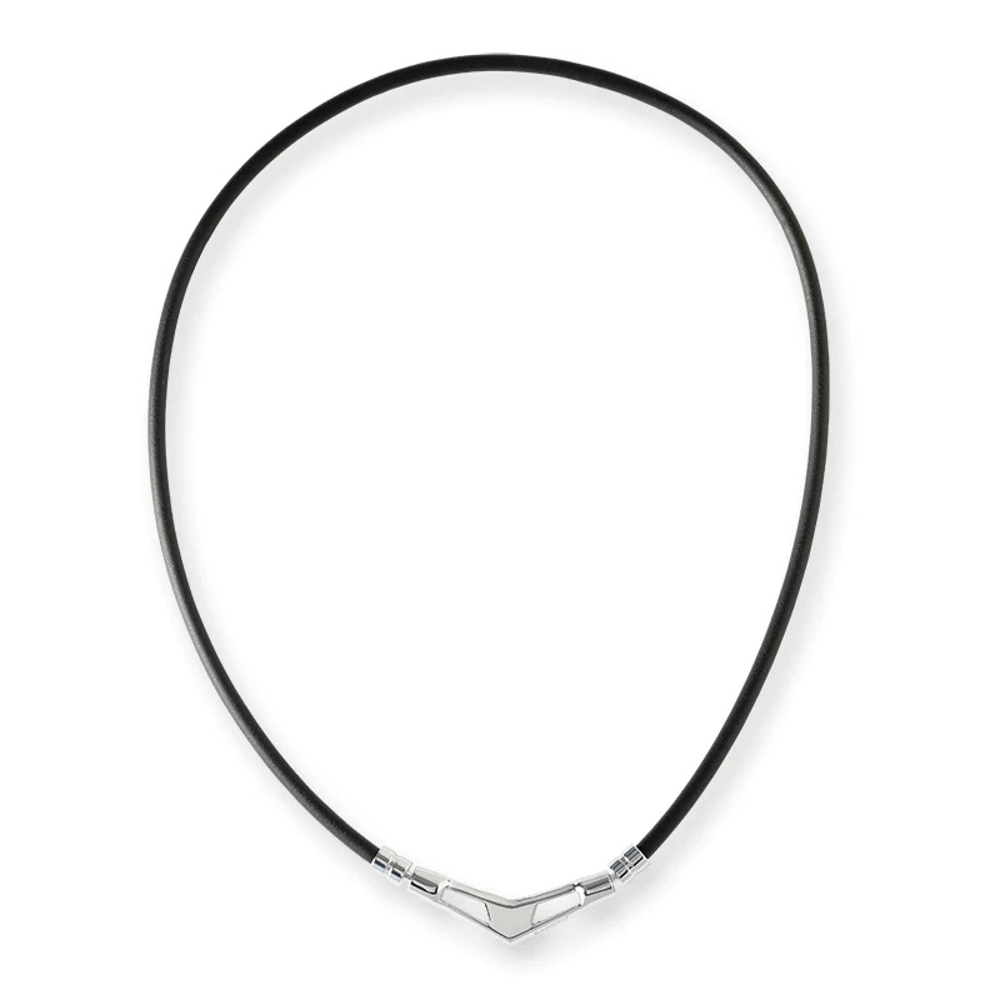 バンデル BANDEL ネックレス Healthcare Necklace V1 (Black × Silver) 49cm HLCV-M-BS【FITHOUSE ONLINE SHOP】