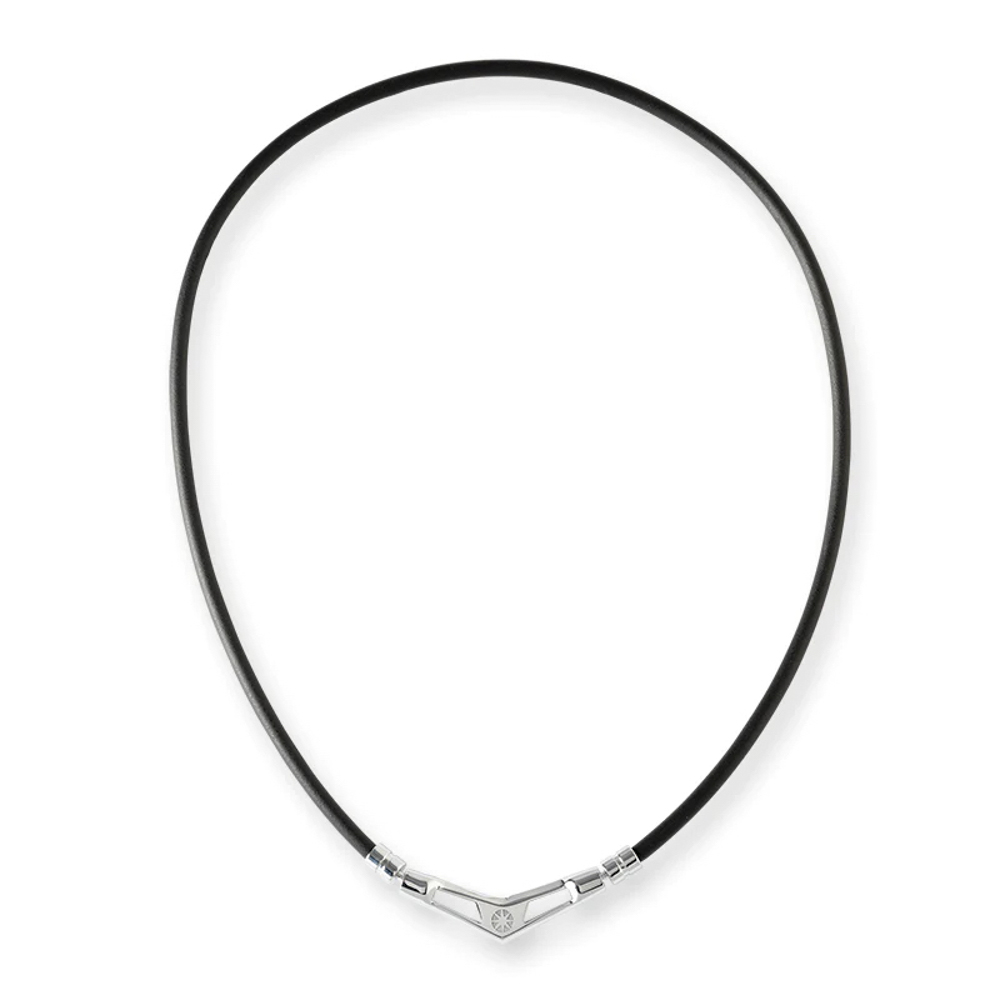 バンデル BANDEL ネックレス Healthcare Necklace V1 (Black × Silver) 54cm HLCV-L-BS【FITHOUSE ONLINE SHOP】