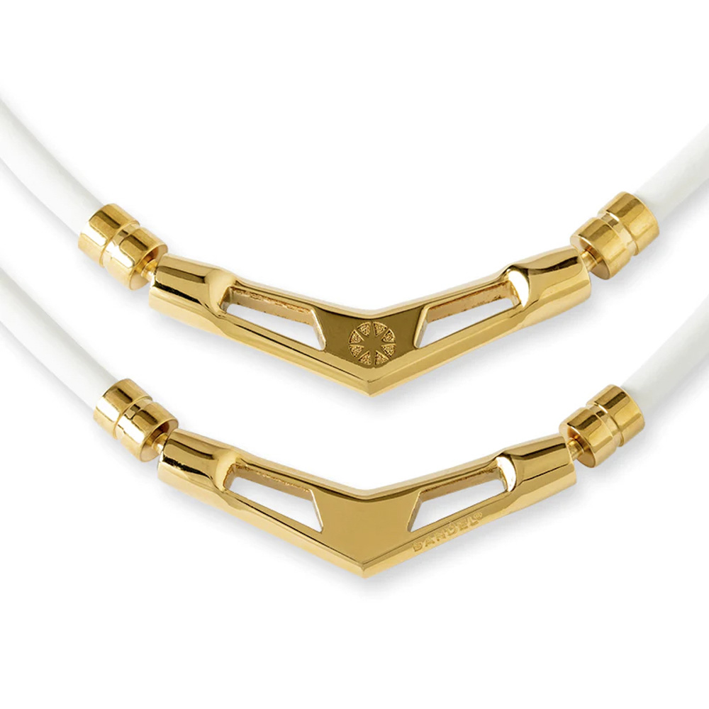 バンデル BANDEL ネックレス Healthcare Necklace V1 (White × Gold) 49cm HLCV-M-WG【FITHOUSE ONLINE SHOP】