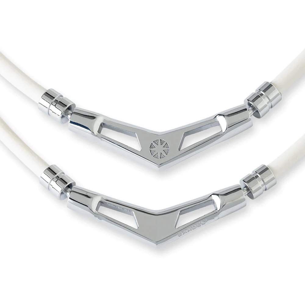 バンデル BANDEL ネックレス Healthcare Necklace V1 (White × Silver) 54cm HLCV-L-WS【FITHOUSE ONLINE SHOP】