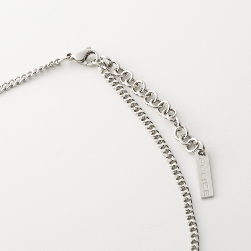 ポリス POLICE ネックレス DUO ダブルリング ネックレス GN0032702【FITHOUSE ONLINE SHOP】