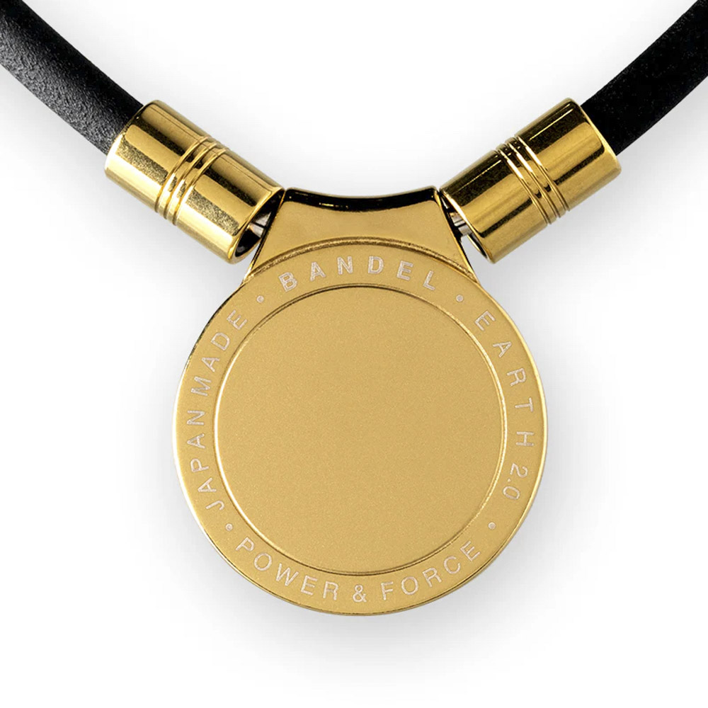 バンデル BANDEL ネックレス Healthcare Necklace Earth 2.0(Black×Gold) 47cm HLCNE2BG47【FITHOUSE ONLINE SHOP】