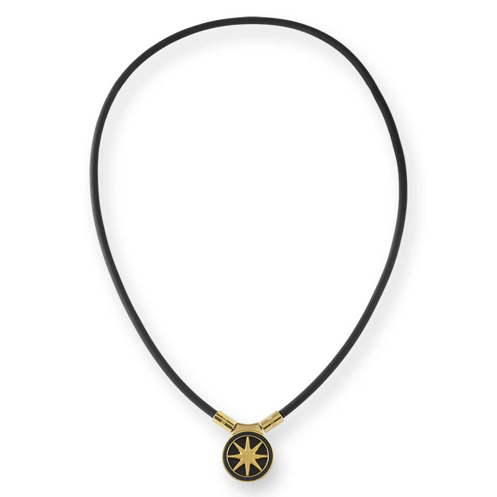 バンデル BANDEL ネックレス Healthcare Necklace Earth 2.0(Black×Gold) 47cm HLCNE2BG47【FITHOUSE ONLINE SHOP】