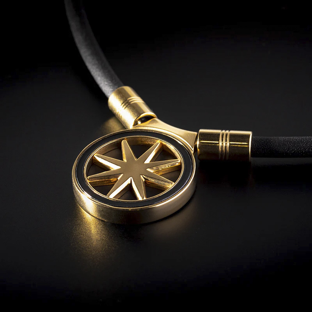 バンデル BANDEL ネックレス Healthcare Necklace Earth 2.0(Black×Gold) 47cm HLCNE2BG47【FITHOUSE ONLINE SHOP】