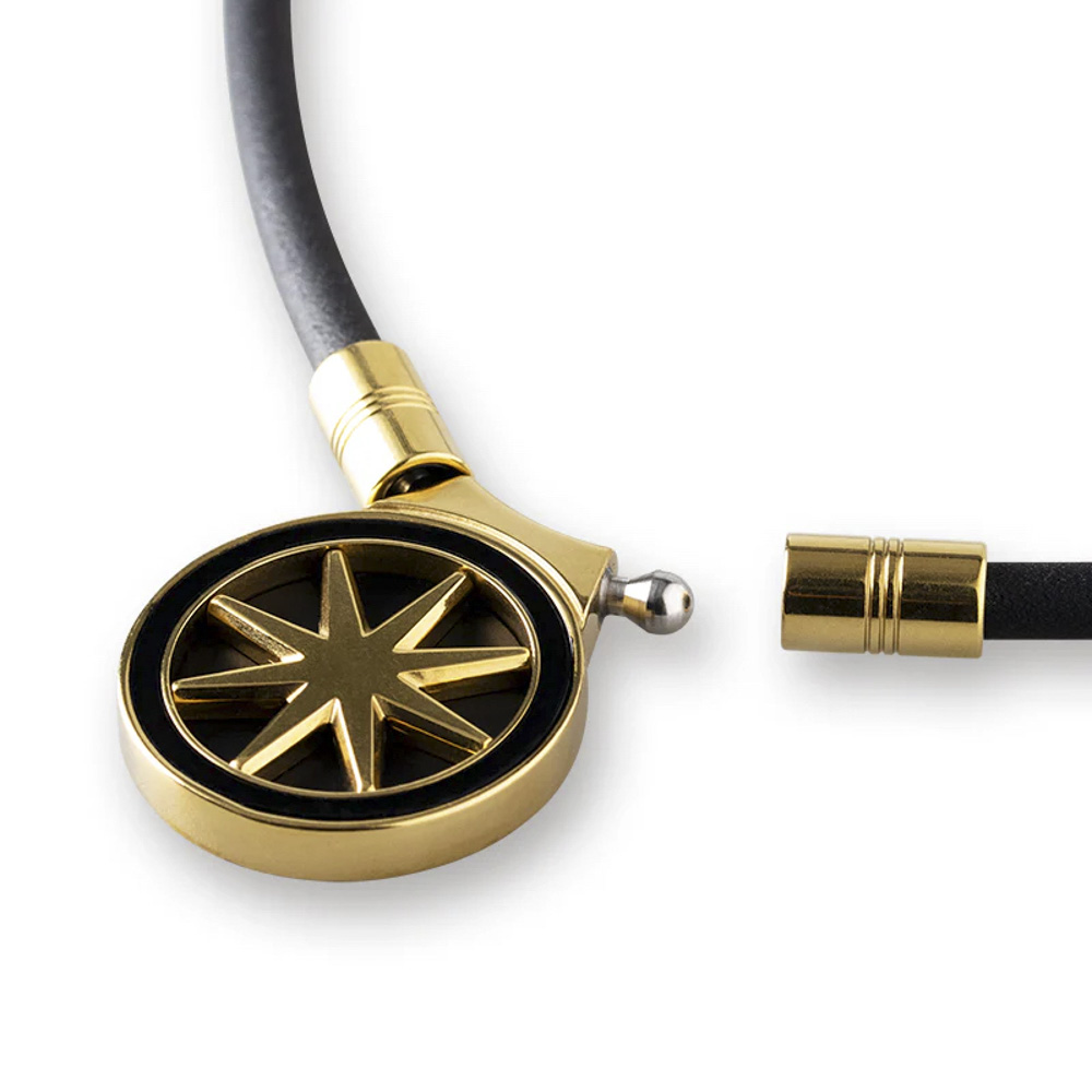 バンデル BANDEL ネックレス Healthcare Necklace Earth 2.0(Black×Gold) 52cm HLCNE2BG52【FITHOUSE ONLINE SHOP】