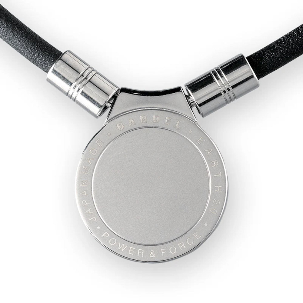 バンデル BANDEL ネックレス Healthcare Necklace Earth 2.0(Black×Silver) 52cm HLCNE2BS52【FITHOUSE ONLINE SHOP】