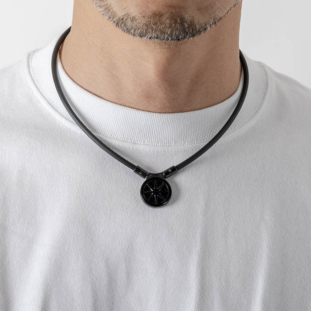 バンデル BANDEL ネックレス Healthcare Necklace Earth 2.0(All Black) 47cm HLCNE2AB47【FITHOUSE ONLINE SHOP】