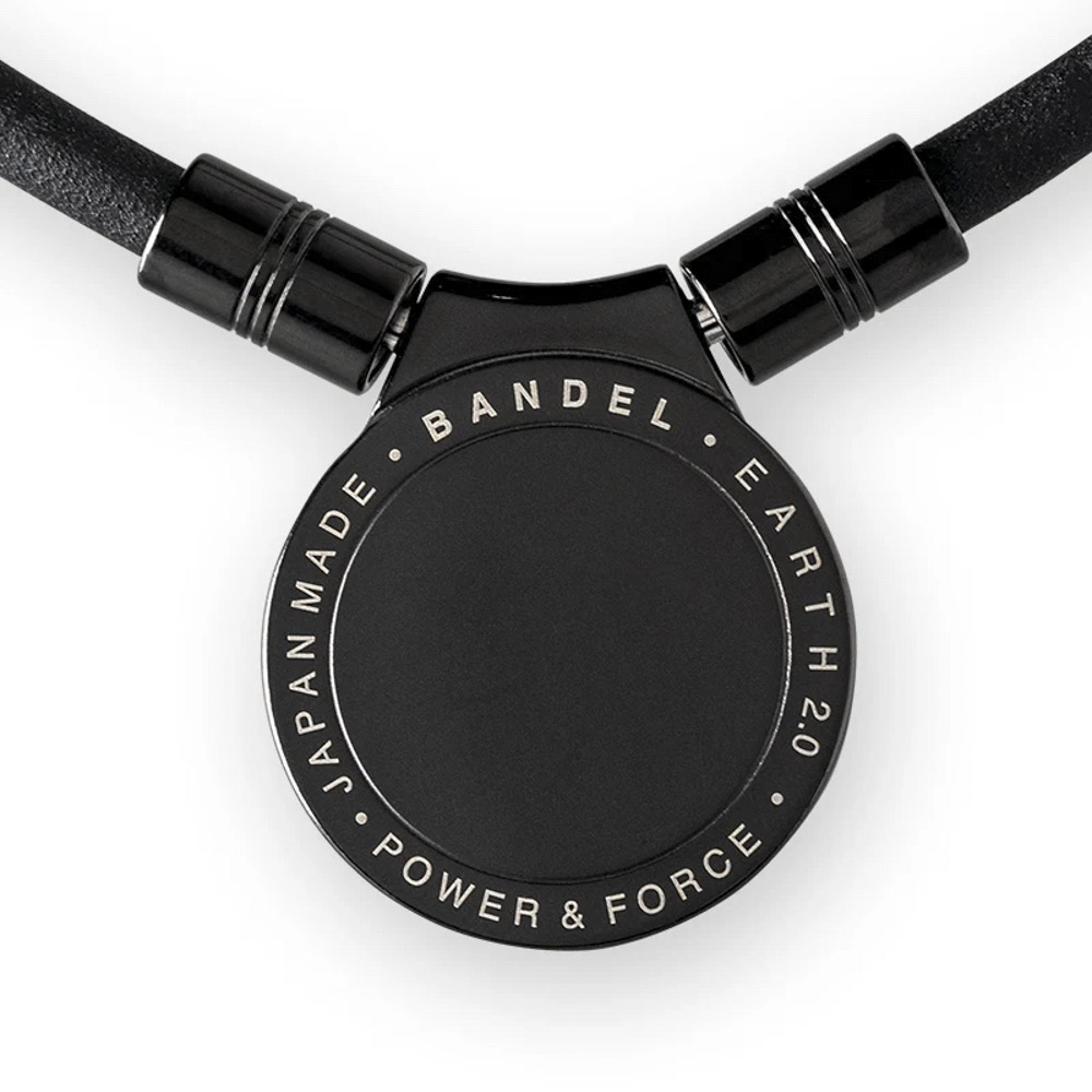 バンデル BANDEL ネックレス Healthcare Necklace Earth 2.0(All Black) 52cm HLCNE2AB52【FITHOUSE ONLINE SHOP】