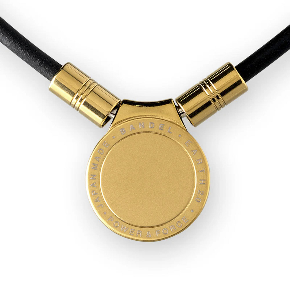 バンデル BANDEL ネックレス Healthcare Necklace Earth mini 2.0(Black×Gold) 52cm HLCFNE2BG52【FITHOUSE ONLINE SHOP】